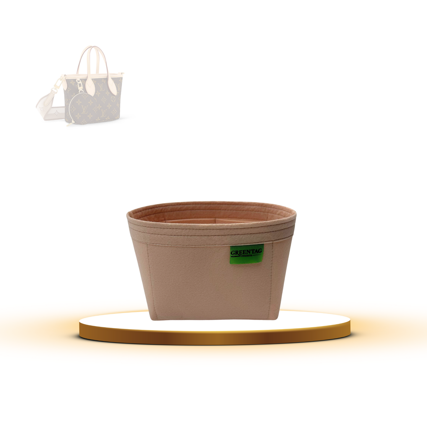 Luxe Slim Felt Insert for Neverfull BB