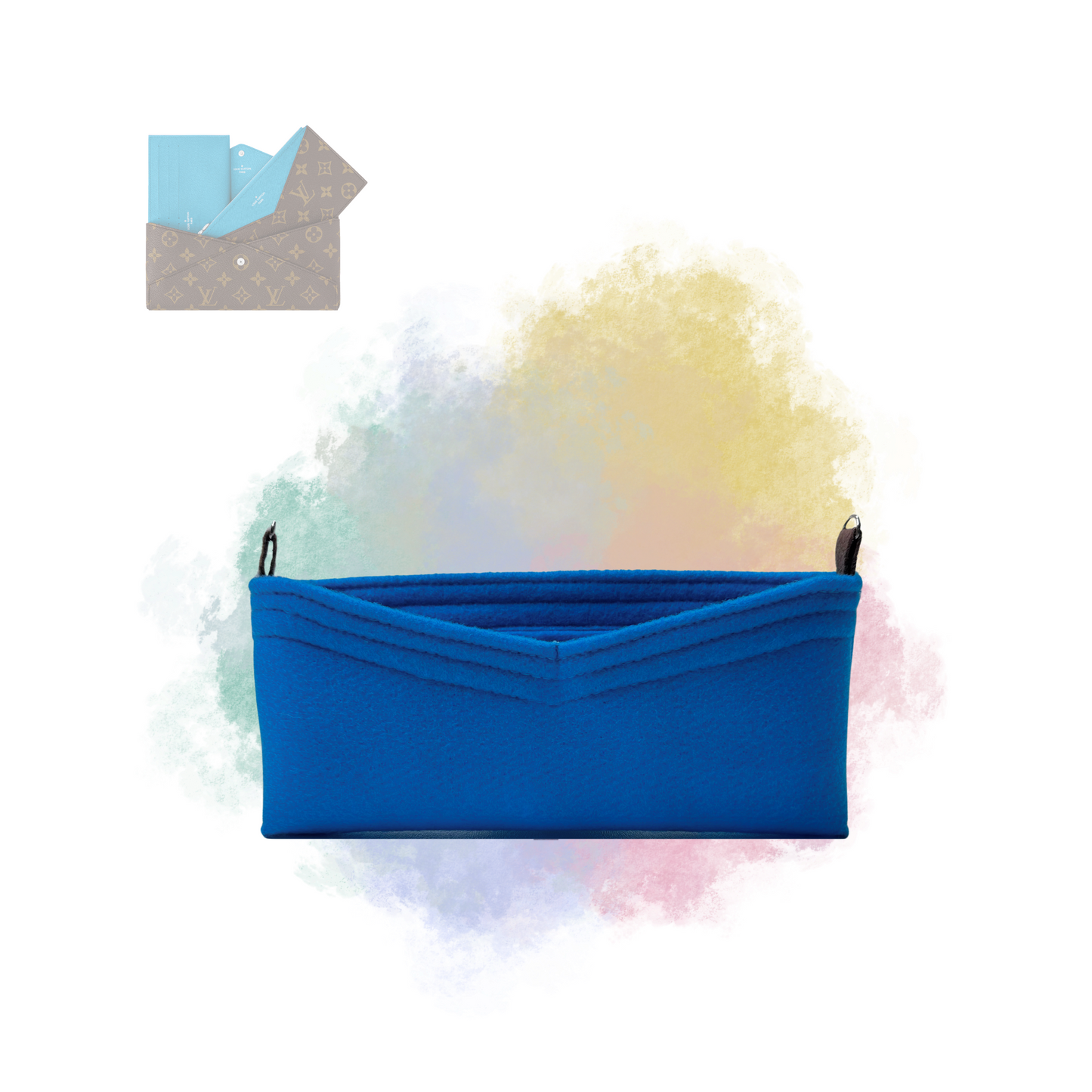 Felt Insert Organizer for Kirigami Organizer Conversion Kit V-Shape