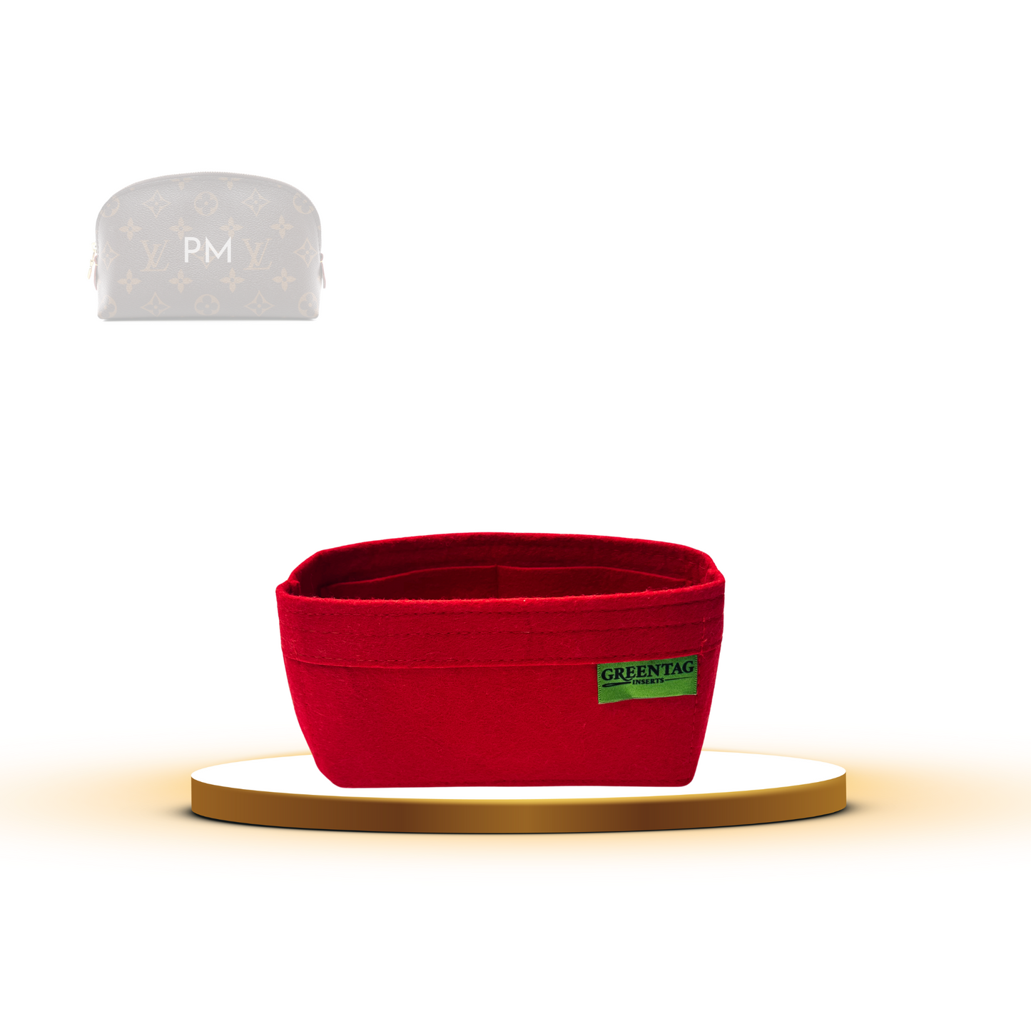 Luxe Slim Felt Insert for Cosmetic Pouch PM