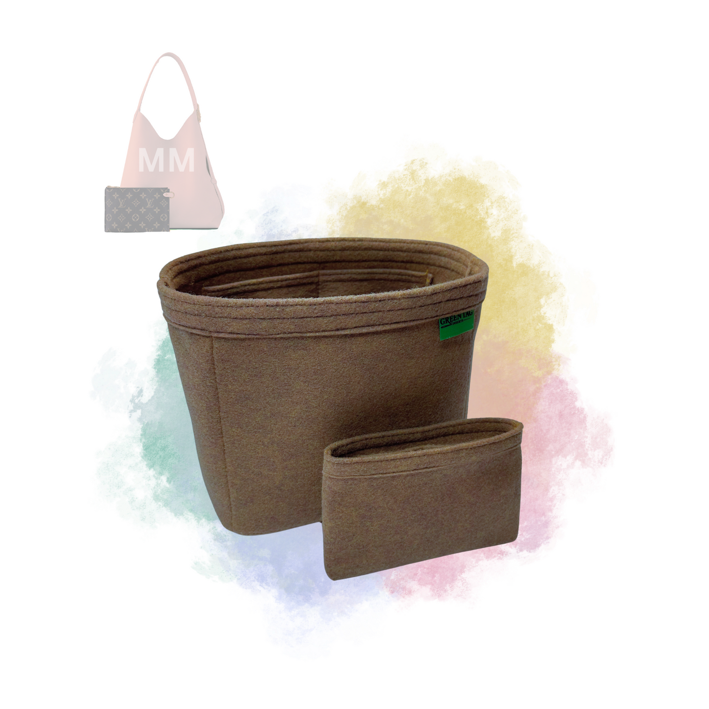 Felt Insert Organizer for Low Key Hobo MM