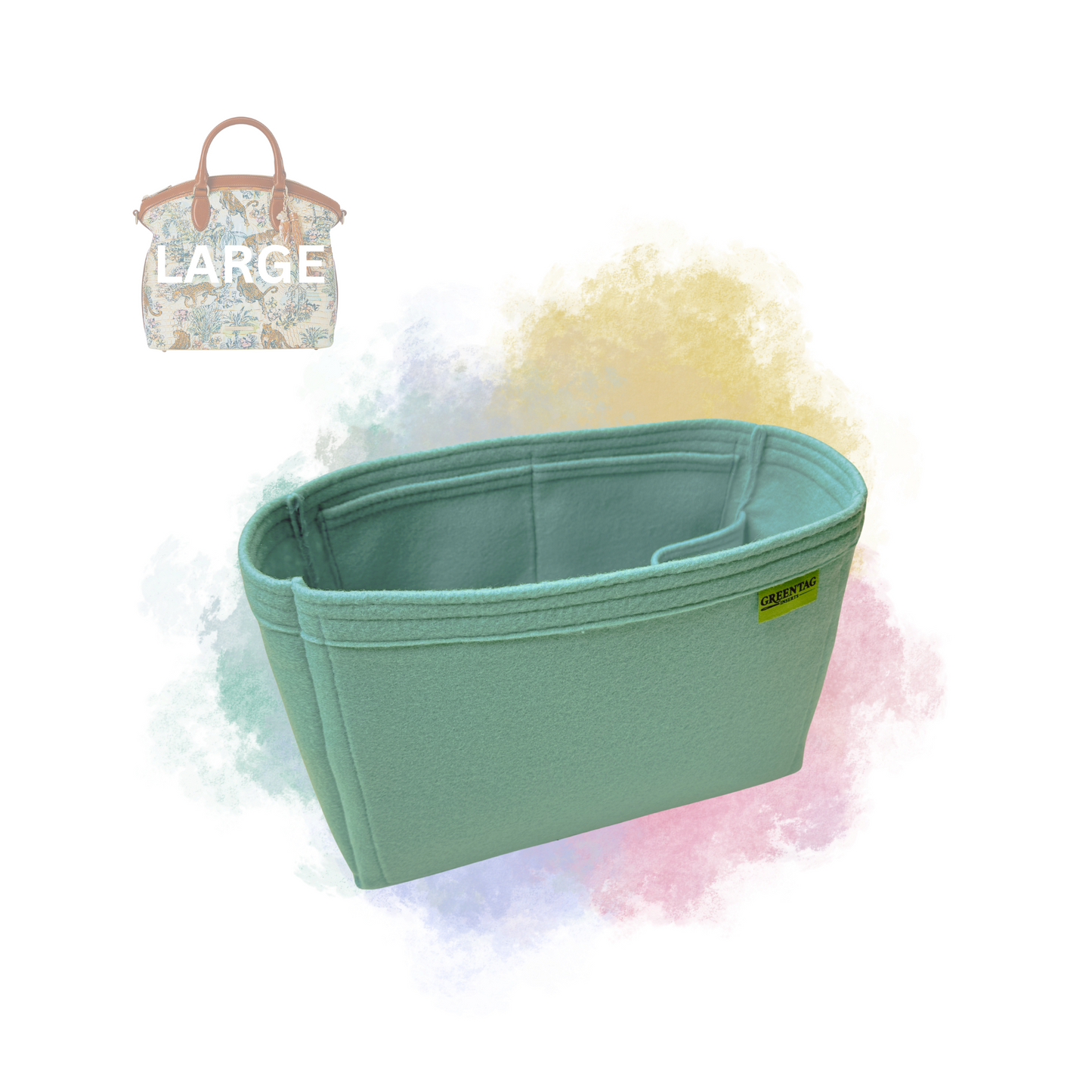 Felt Insert Organizer for Duxbury Large Satchel