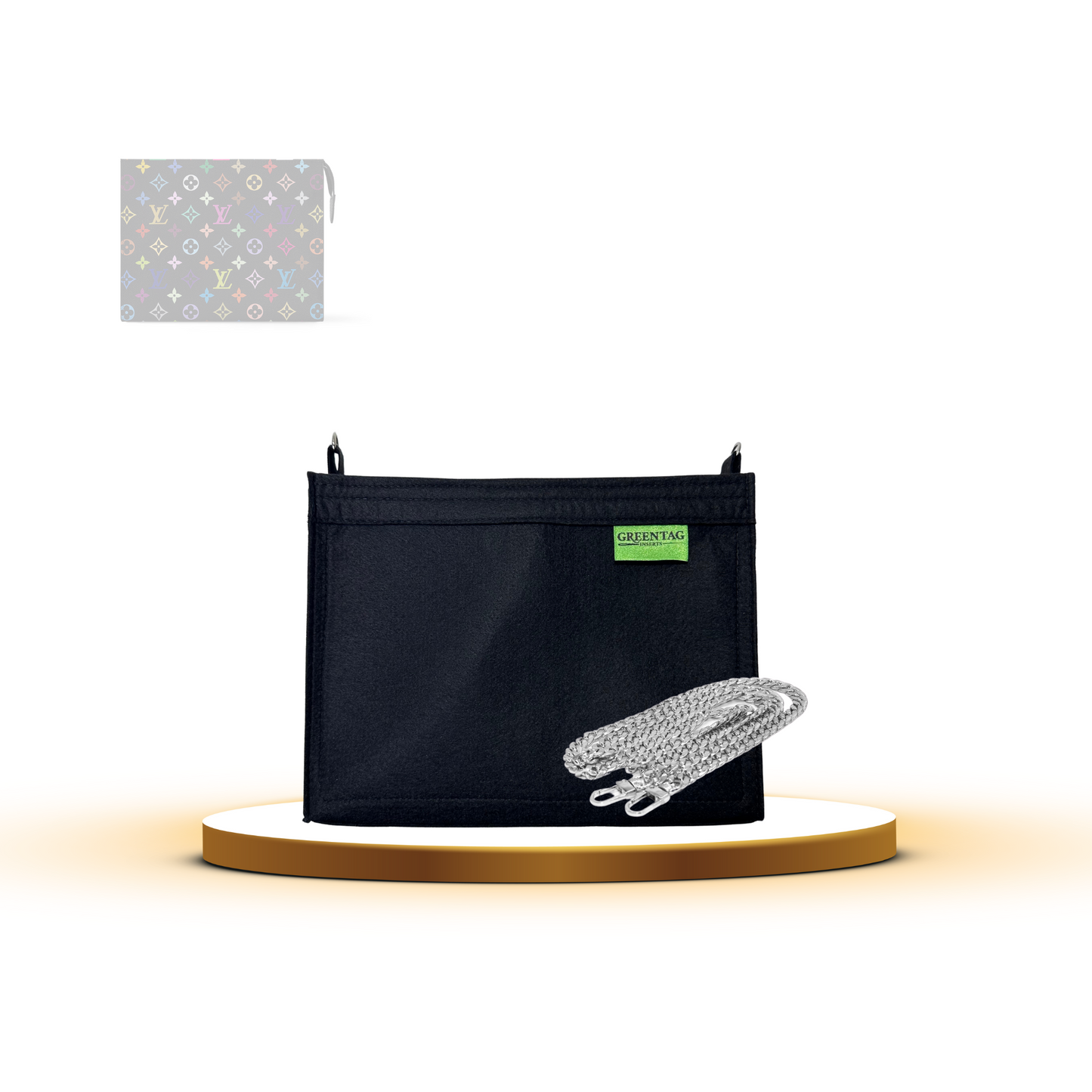 Luxe Slim Felt Insert Organizer for Murakami Toiletry Conversion Kit