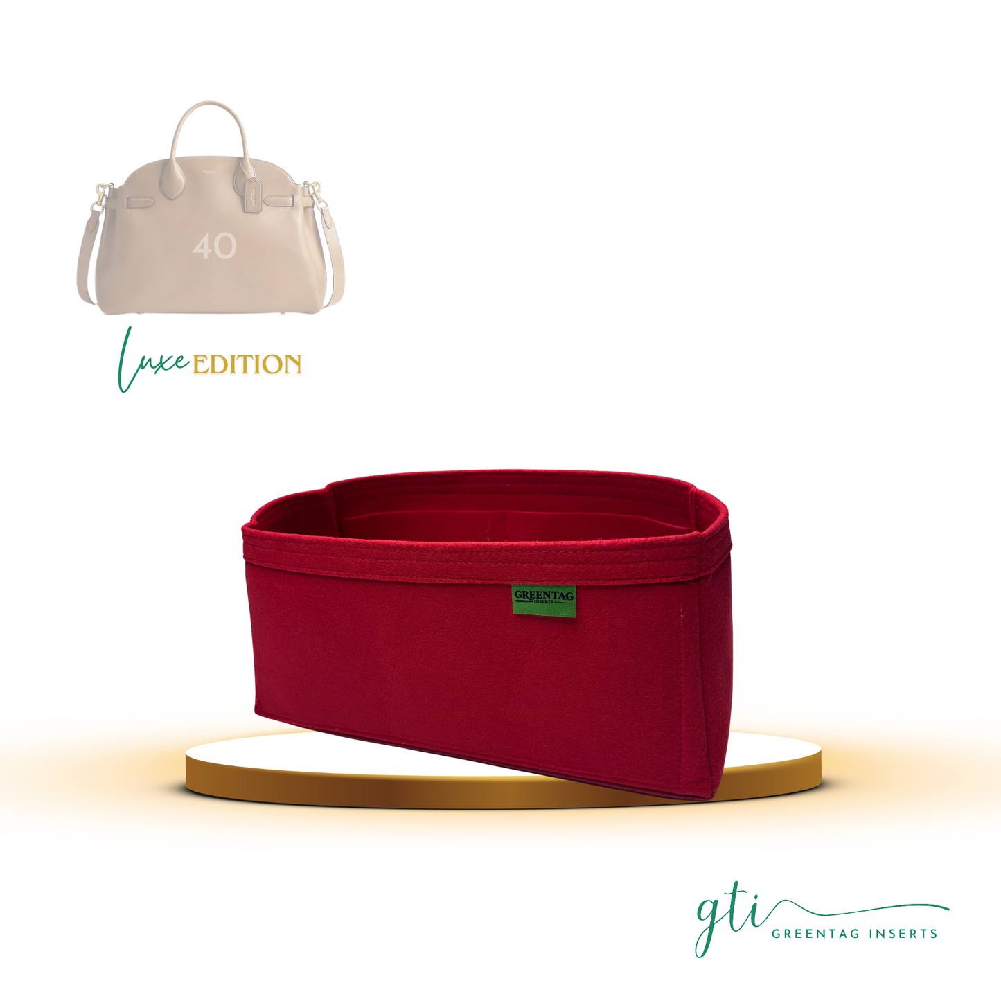 Luxe Edition Felt Insert Organizer for Carryall Empire 40
