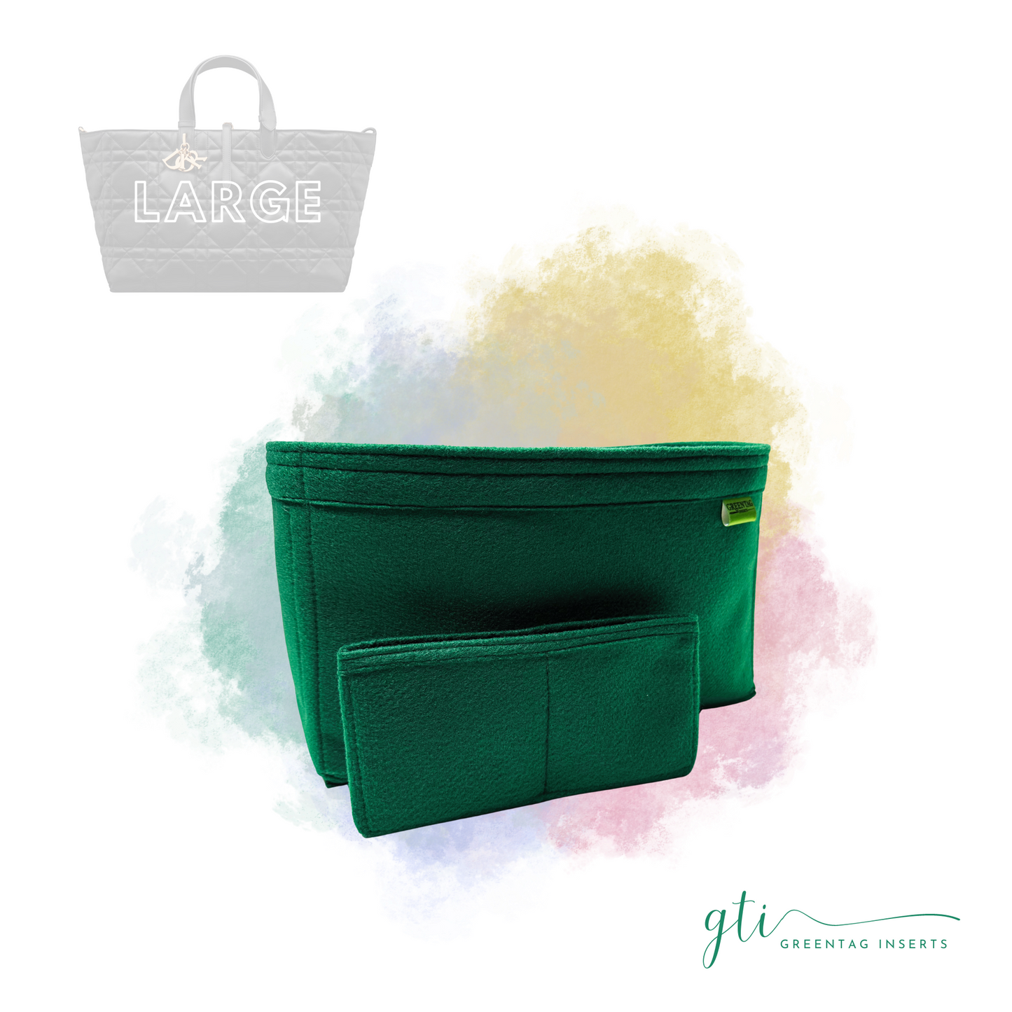Felt Insert Organizer for Large Toujours Bag