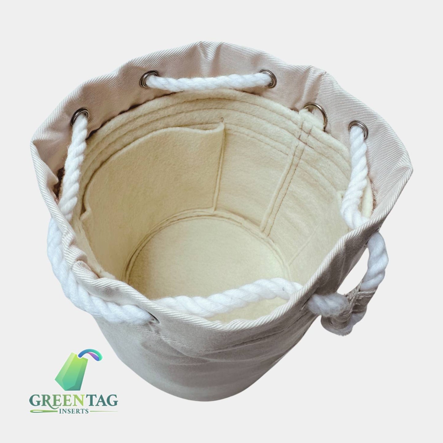 Felt Insert Organizer for CD Drawstring Pouch