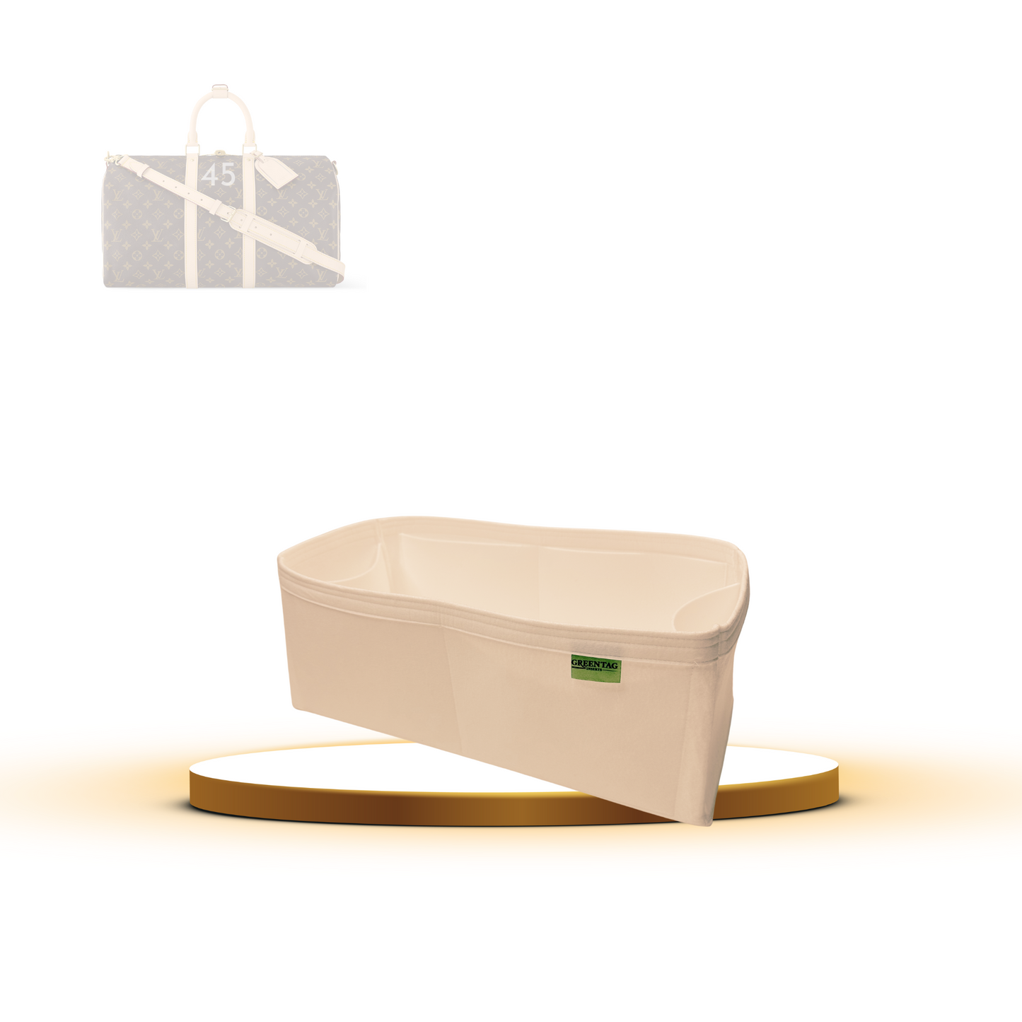 Luxe Edition Felt Insert Organizer for Keepall 45