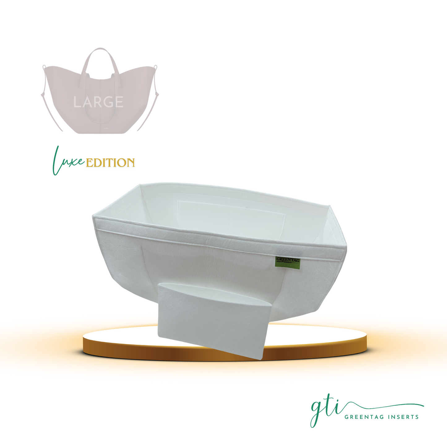 Luxe Edition Felt Insert Organizer for Cyme Tote Large