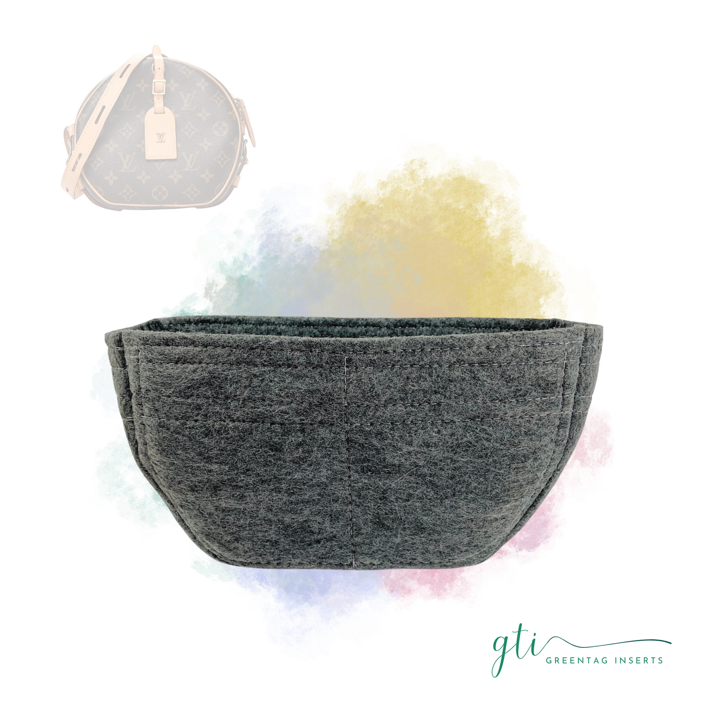 Felt Insert Organizer for Boite Chapeau Souple MM