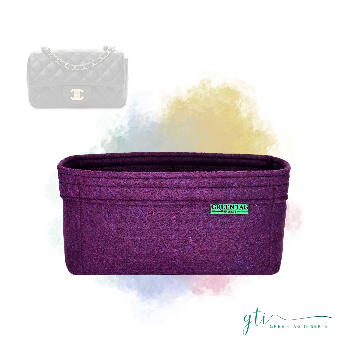 Felt Insert Organizer for Mini Rectangular Flap