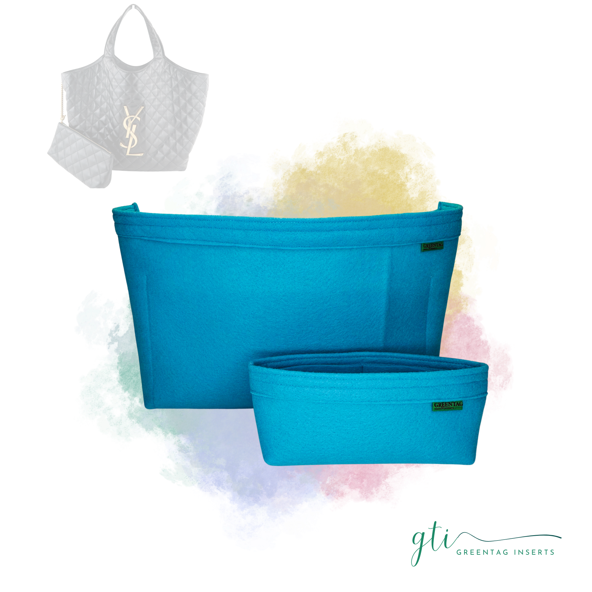 Felt Insert Organizer for iCare Maxi Shopping Tote Bag – GreenTag