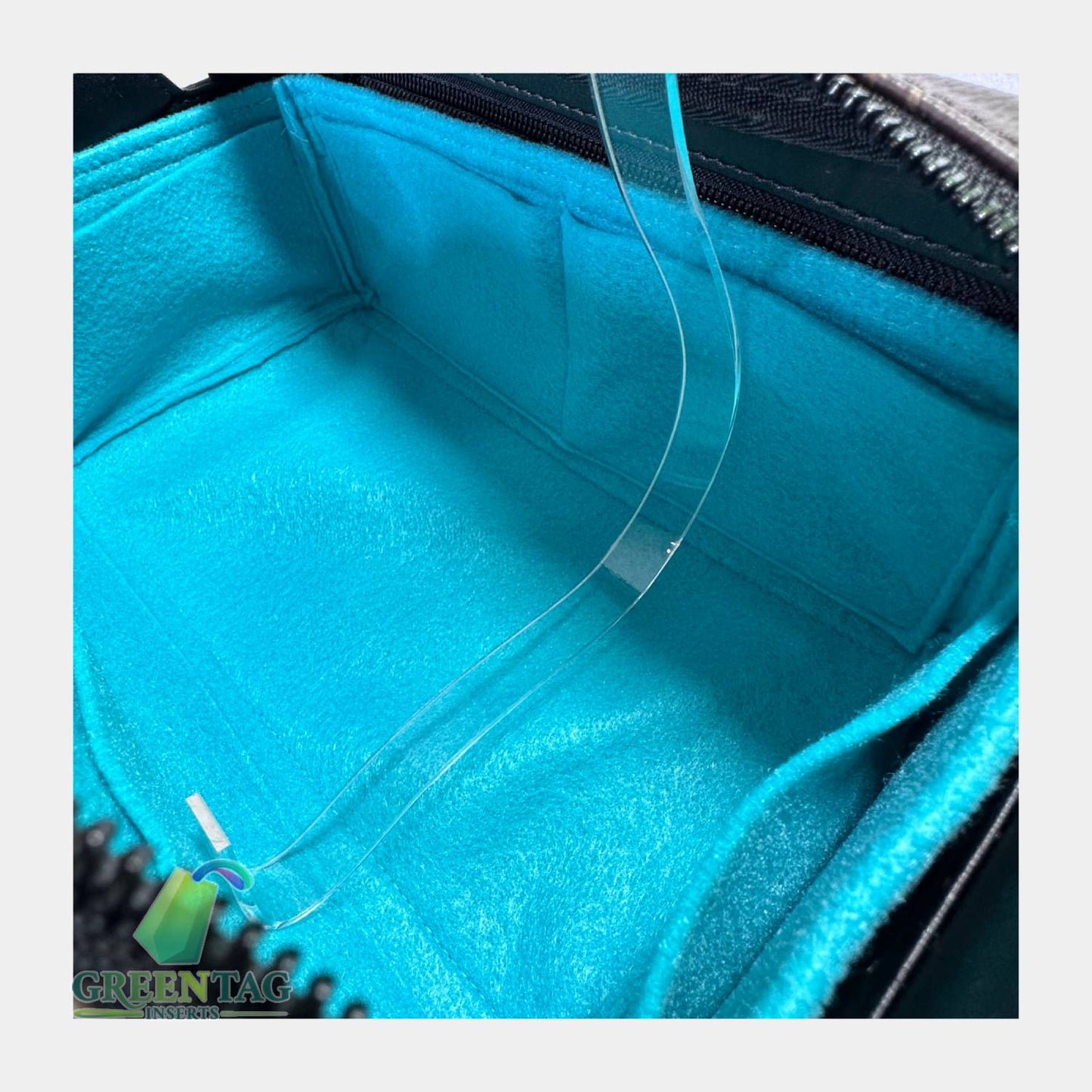 Felt Insert Organizer for Dopp Kit Toilet Pouch