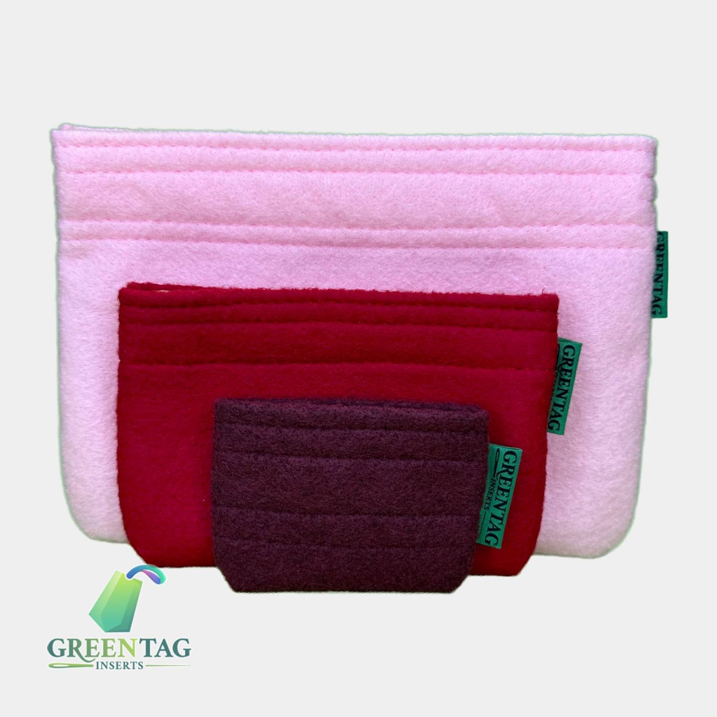 Felt Insert Organizer for Kirigami with D-Rings