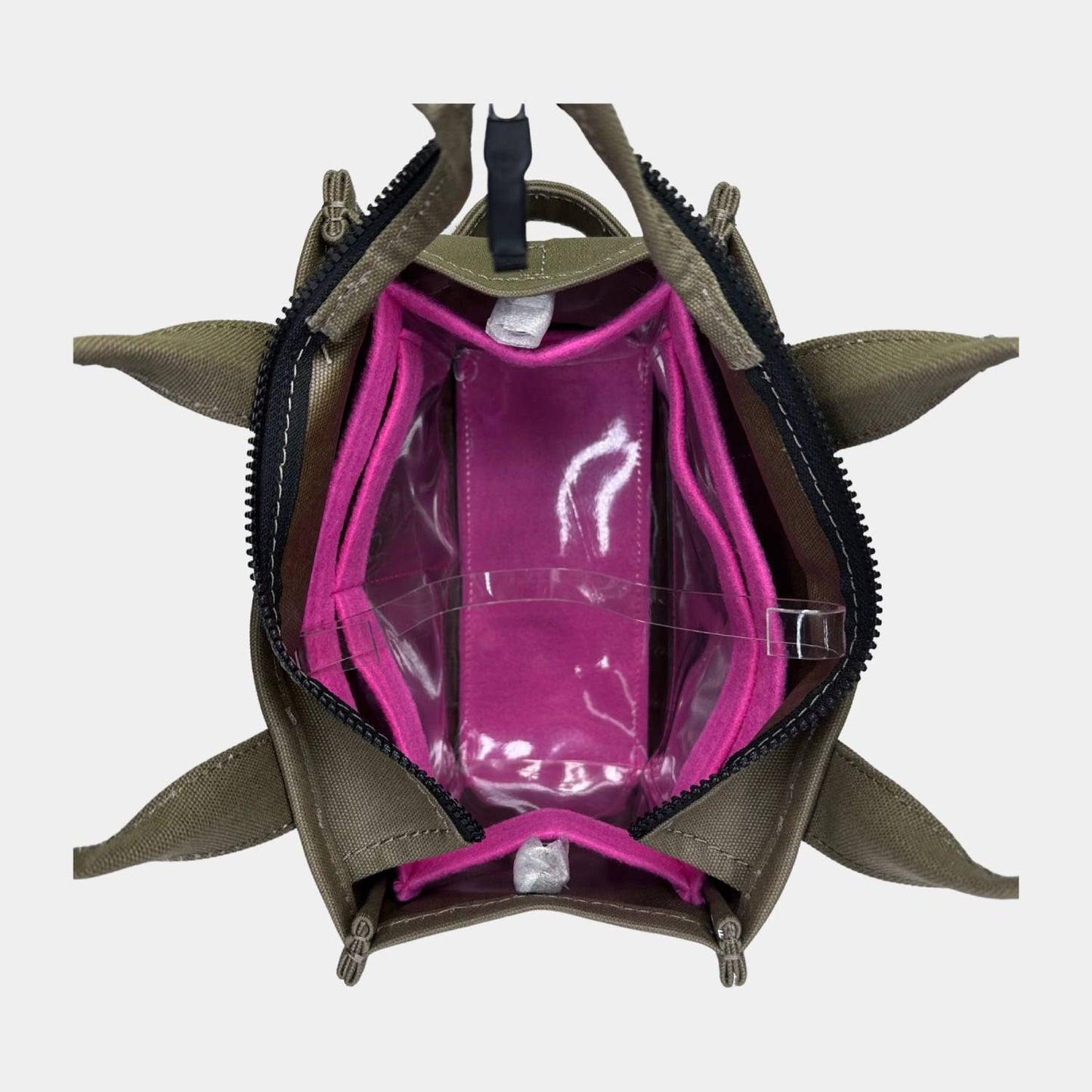 Vinyl Felt Insert Organizer for The Tote Bag Mini