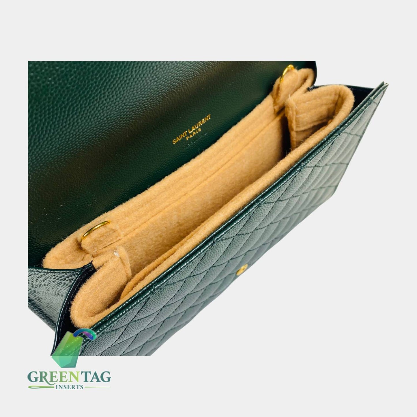 Felt Insert Organizer for Monogram Matellase Clutch Bag