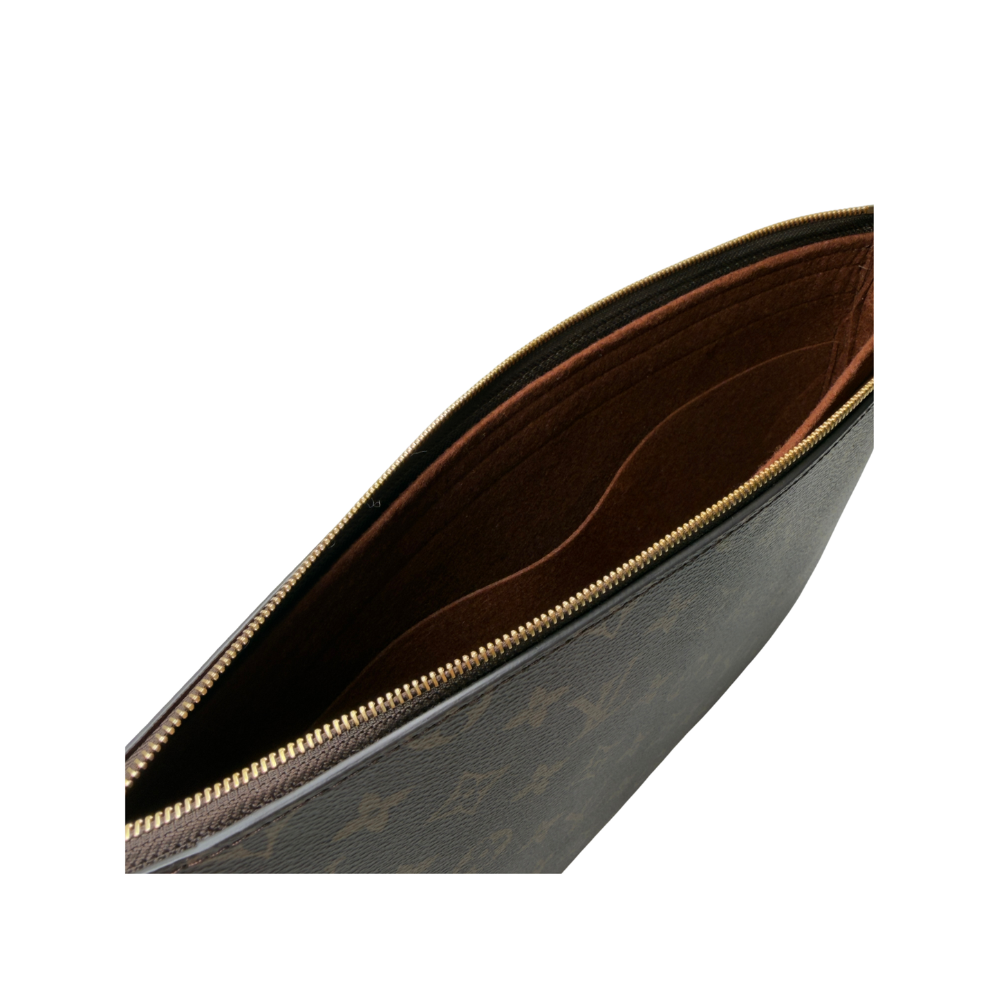 Luxe Slim Felt Insert Organizer for Key Pouch L