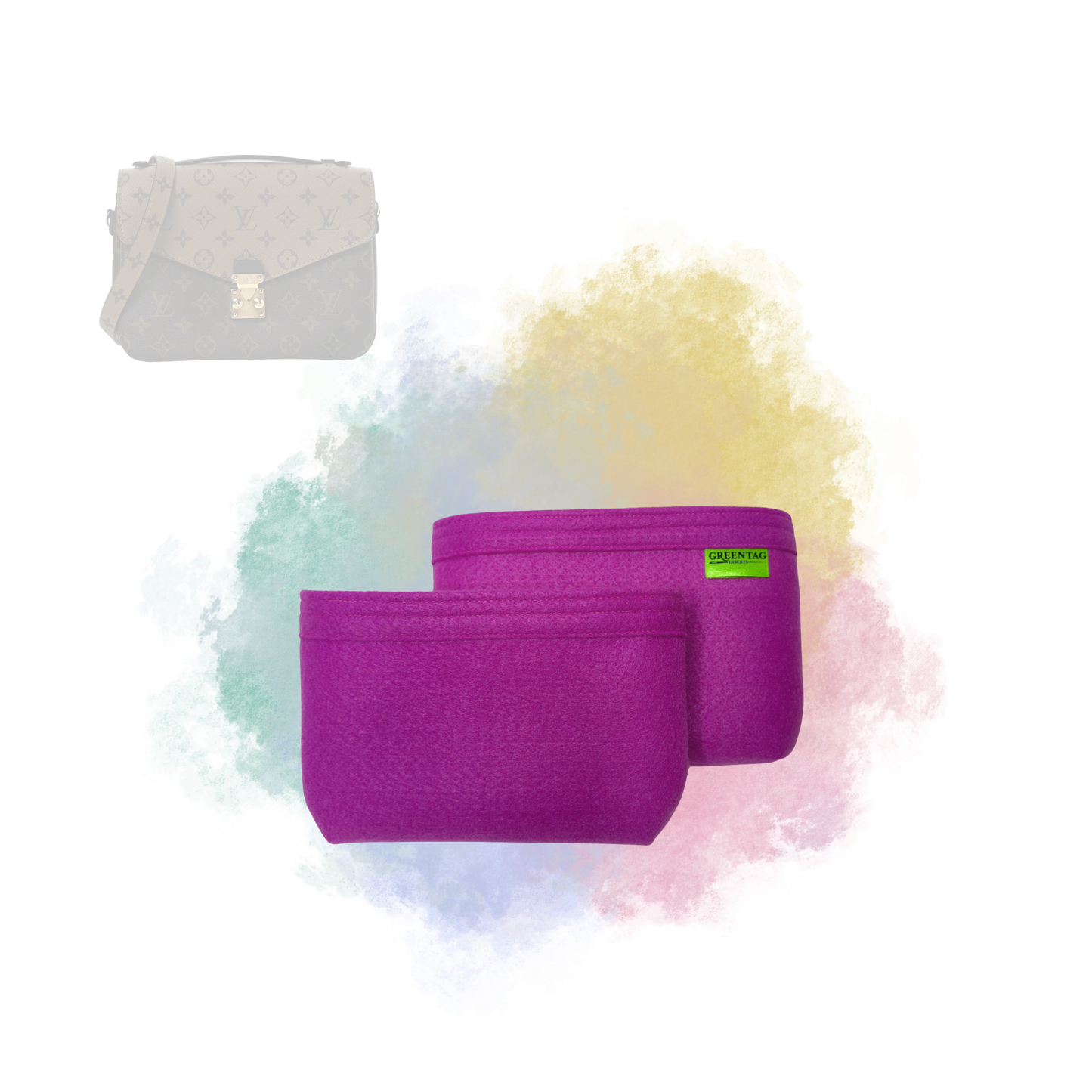 Felt Insert Organizer for Pochette Metis