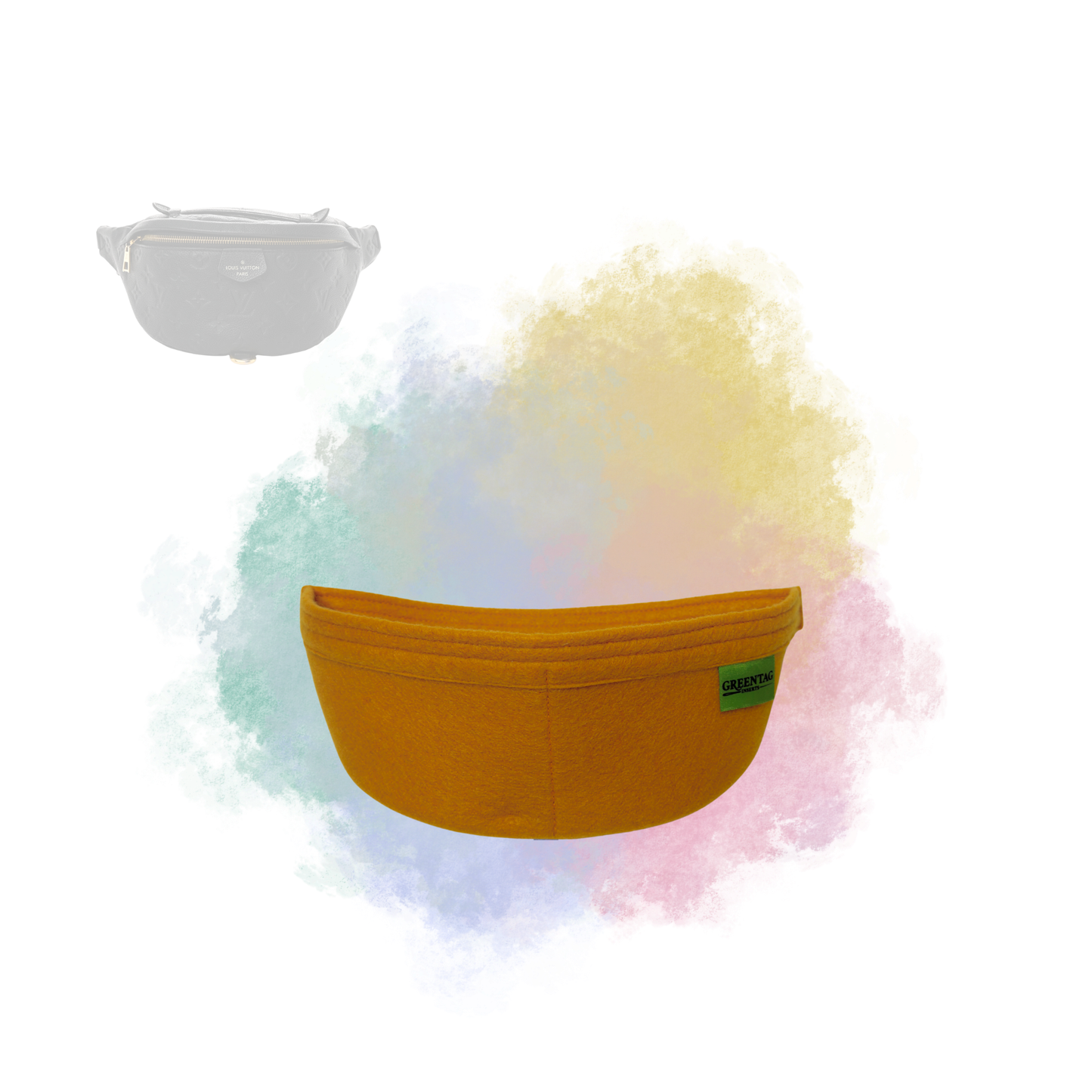 Felt Insert Organizer for Empreinte Leather Bumbag