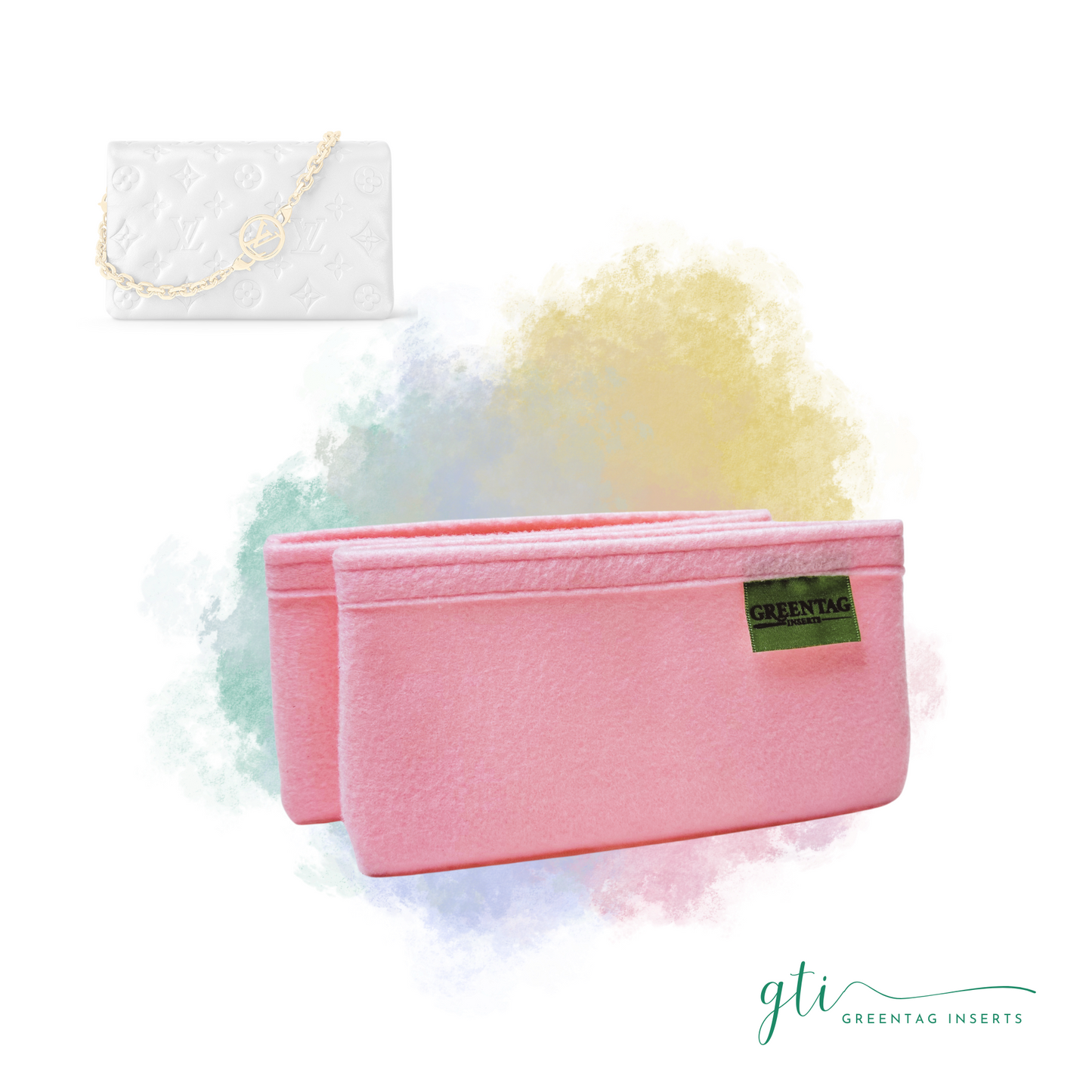 Felt Insert Organizer for Pochette Coussin