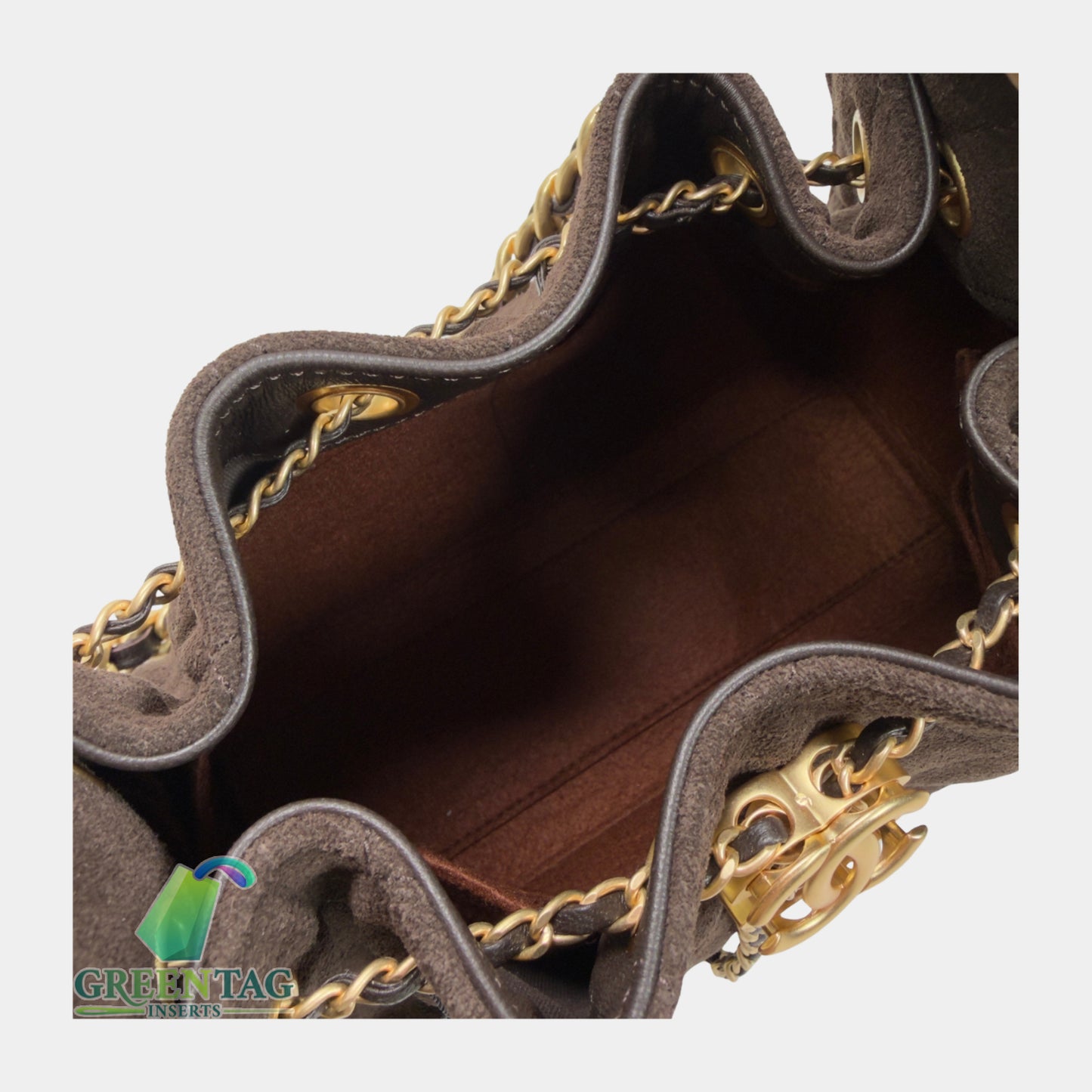 Luxe Slim Felt Insert Organizer for 25 Mini Handbag