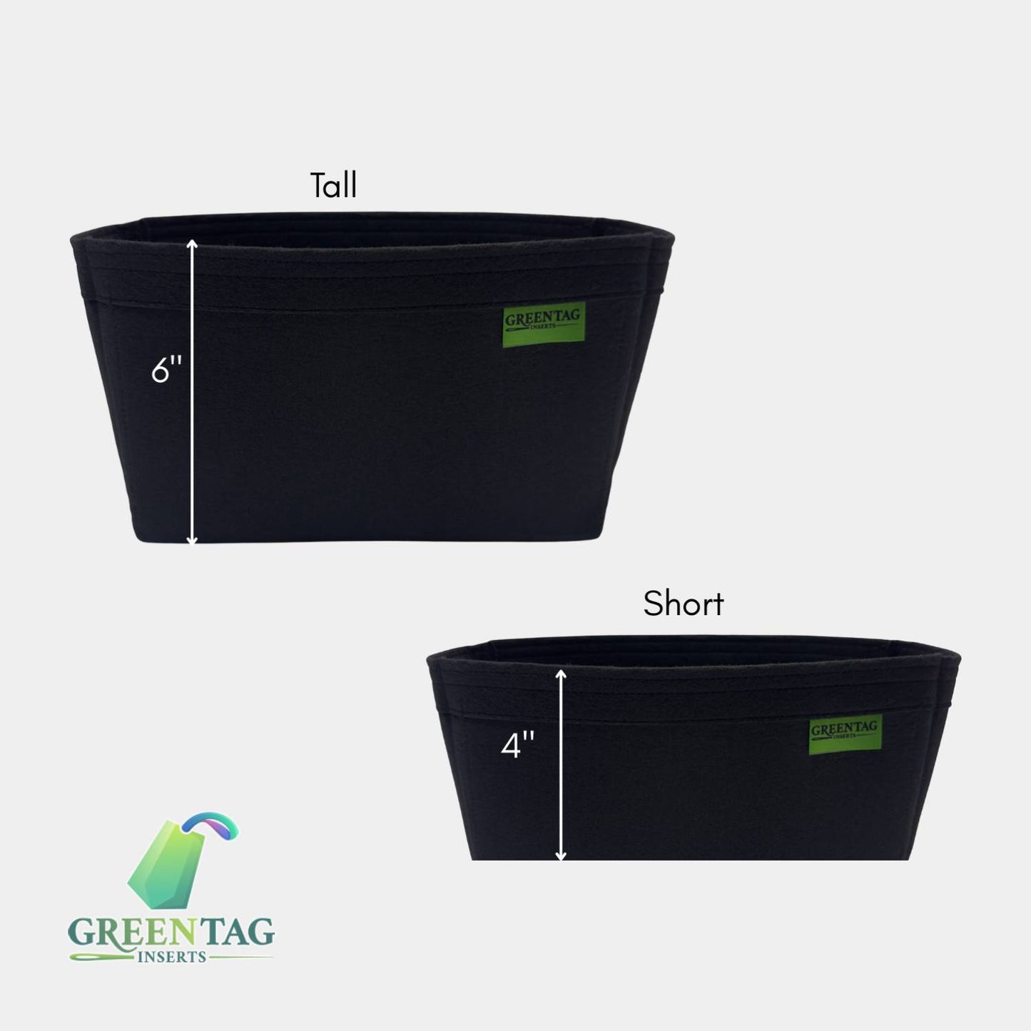 Luxe Slim Felt Insert Organizer for C 25 Small Bag