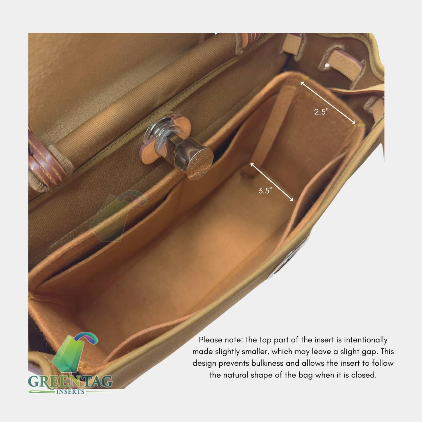 Luxe Edition Felt Insert Organizer for Herbag 31