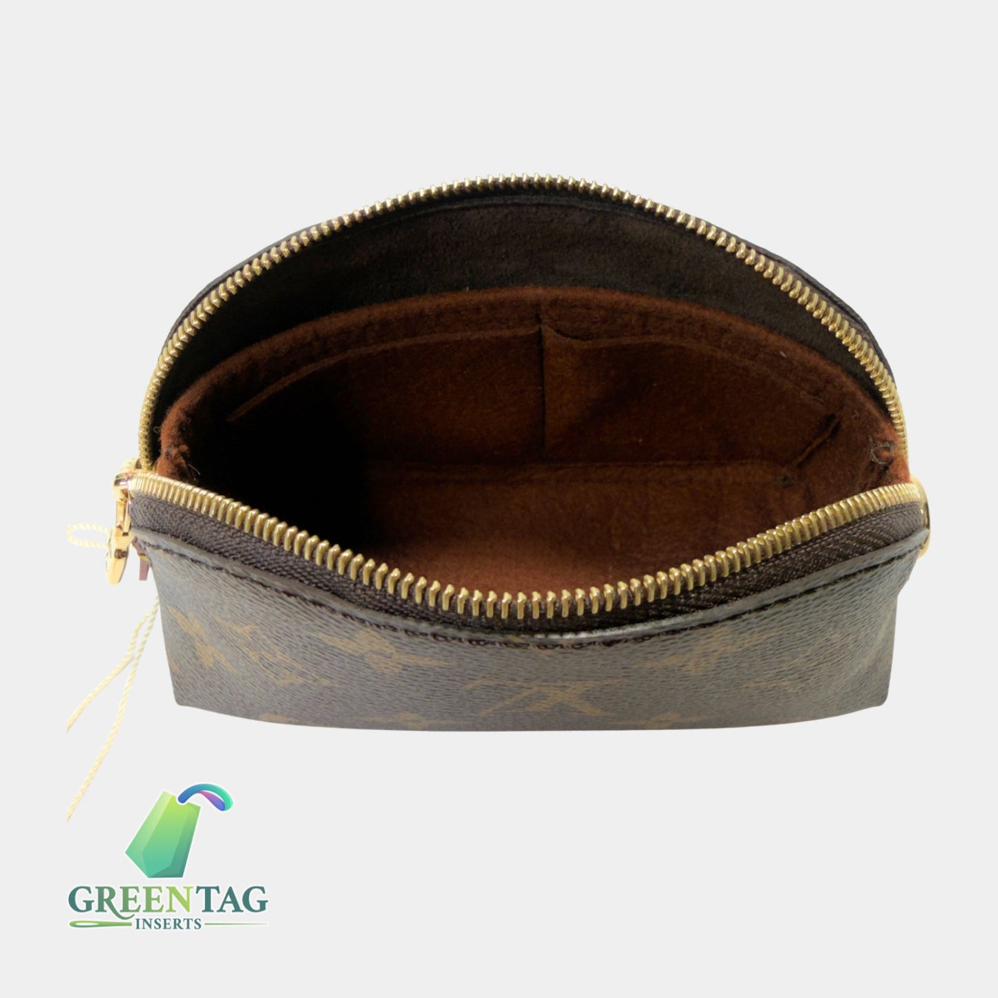 Luxe Slim Felt Insert Organizer for Cosmetic Purse