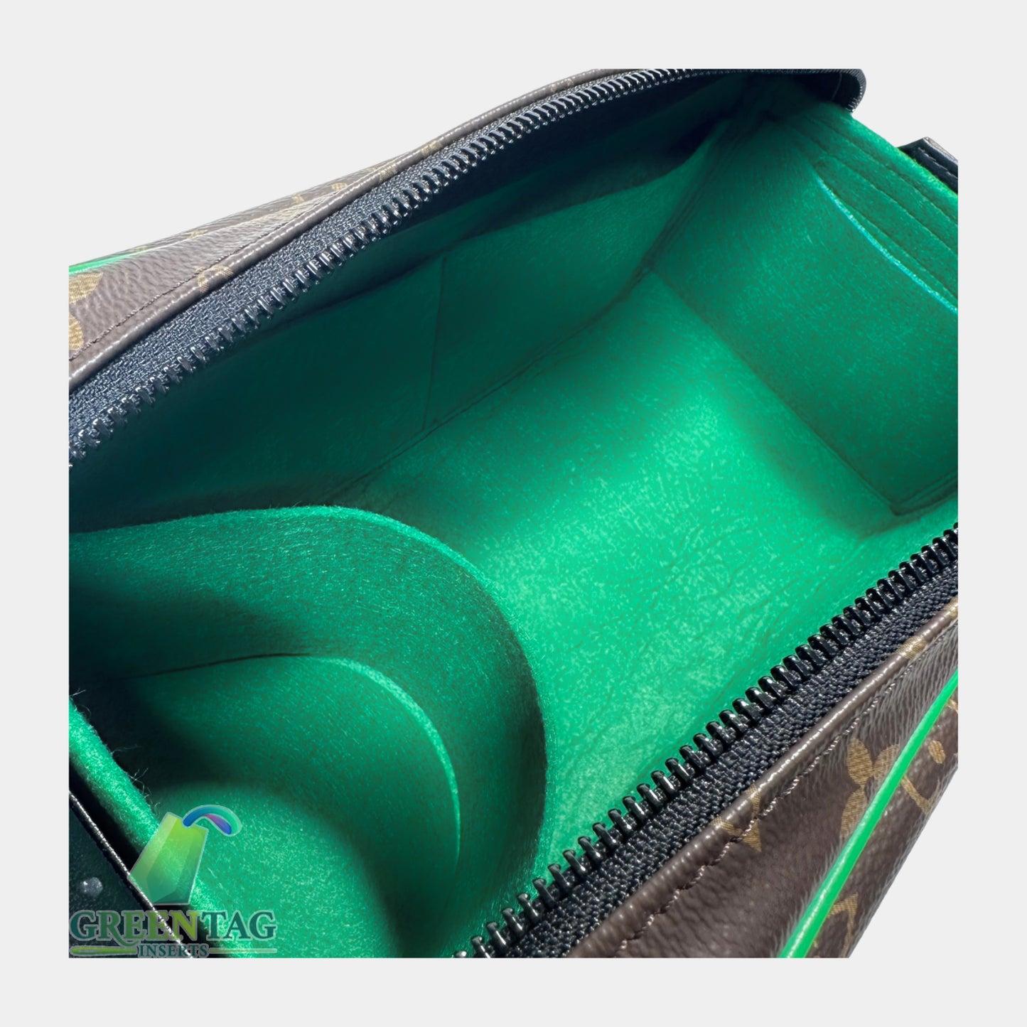 Luxe Edition Felt Insert Organizer for Dopp Kit