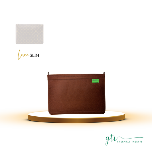 Luxe Slim Felt Insert Organizer for Key Pouch L