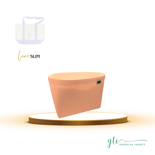 Luxe Slim Felt Insert Organizer for Trader J's Large Canvas Tote