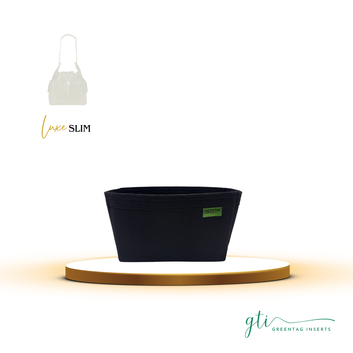 Luxe Slim Felt Insert Organizer for C25 Medium