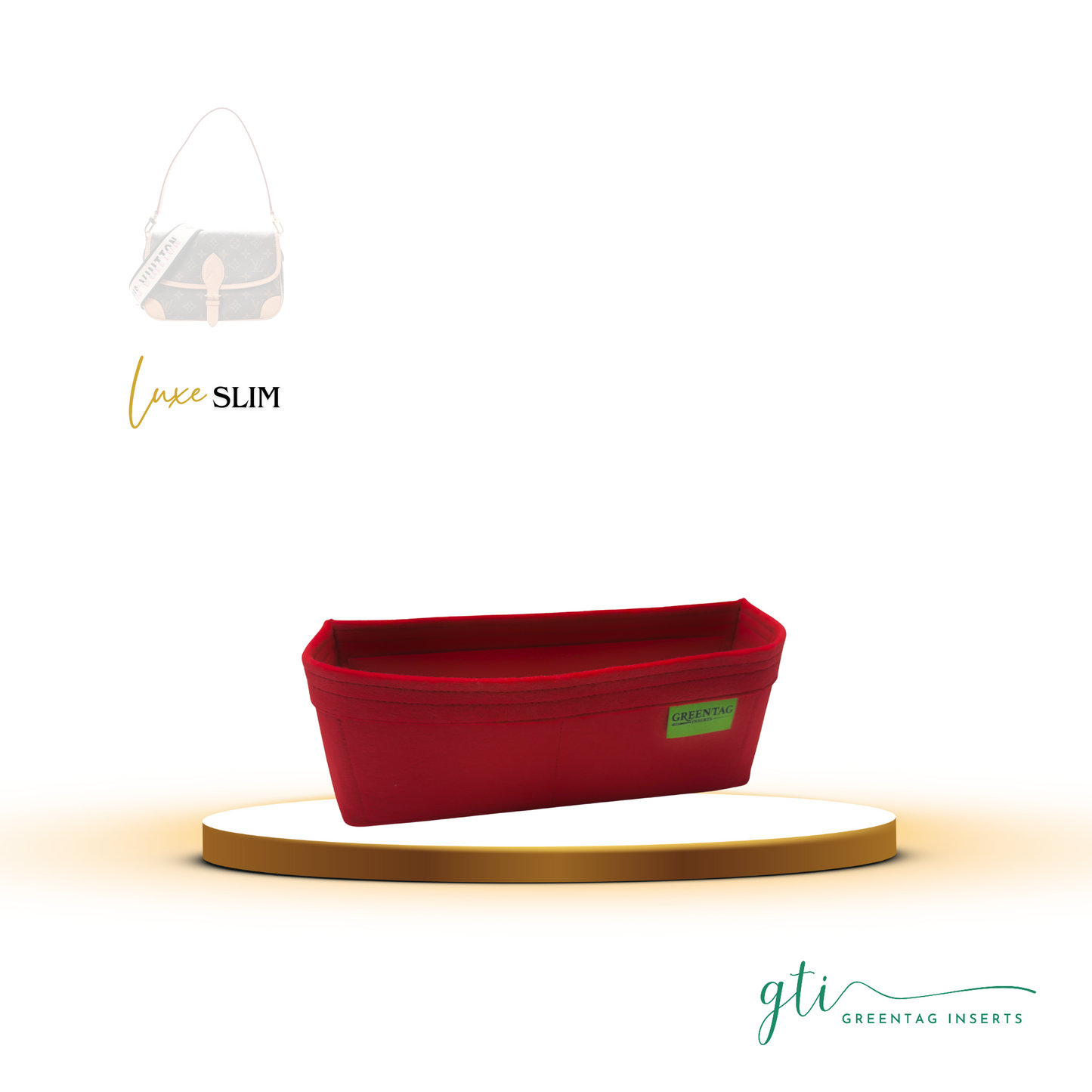 Luxe Slim Felt Insert Organizer for Diane