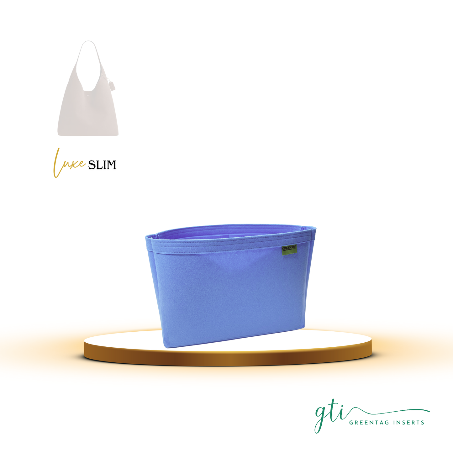 Luxe Slim Felt Insert Organizer for Brooklyn 39