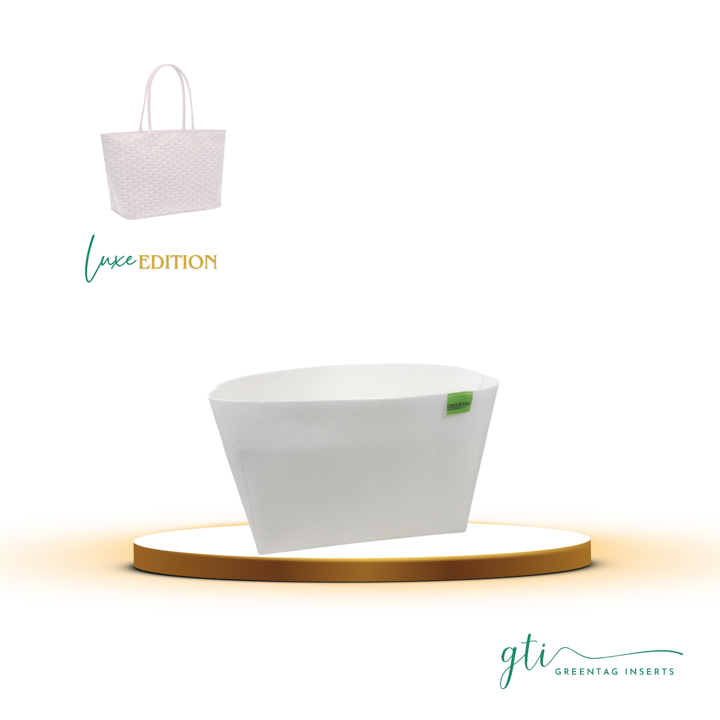 Luxe Edition Felt Insert Organizer for Artois MM Tote Bag