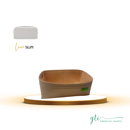 Luxe Slim Felt Insert Organizer for Dopp Kit