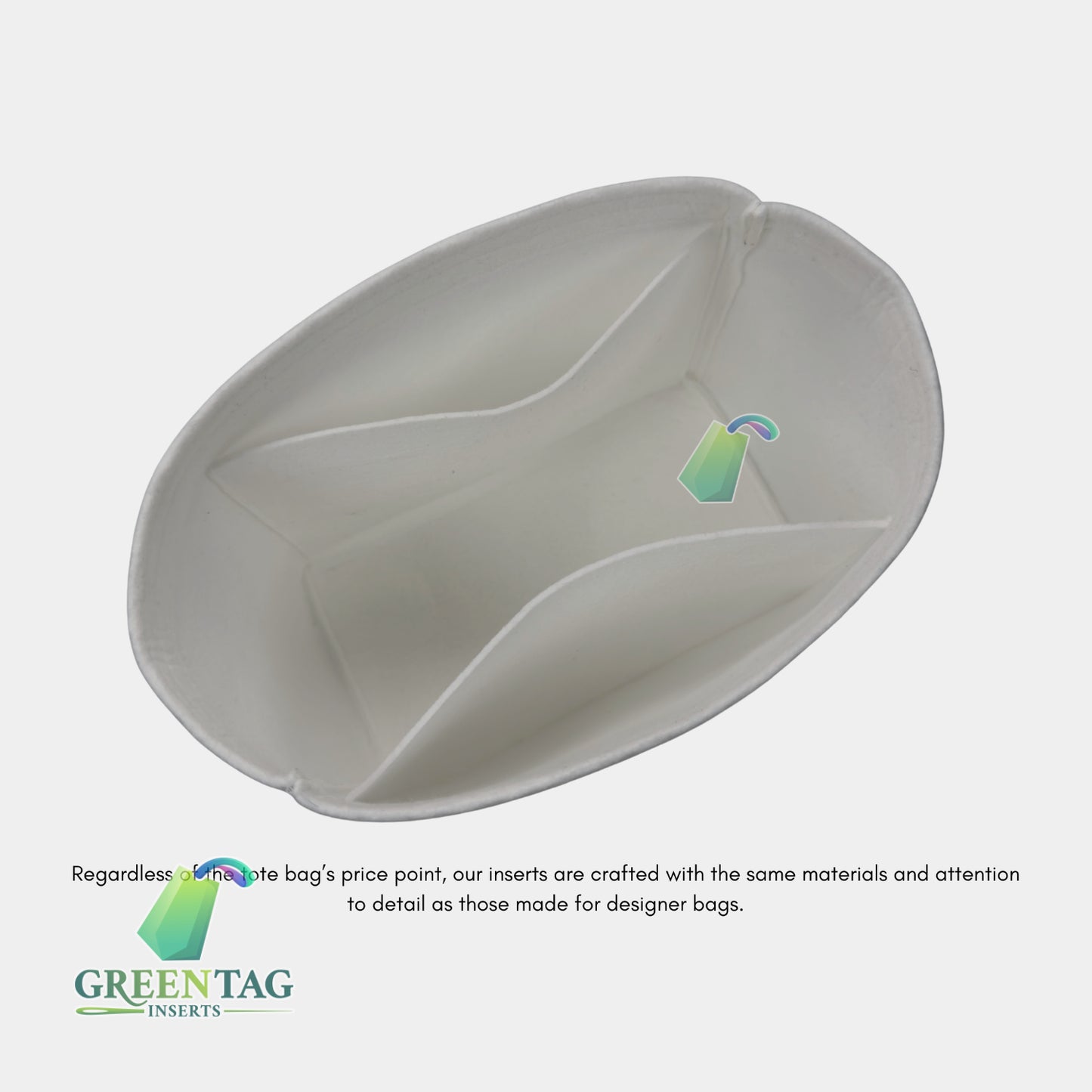 Luxe Edition Felt Insert Organizer for Trader J's Mini Canvas Tote