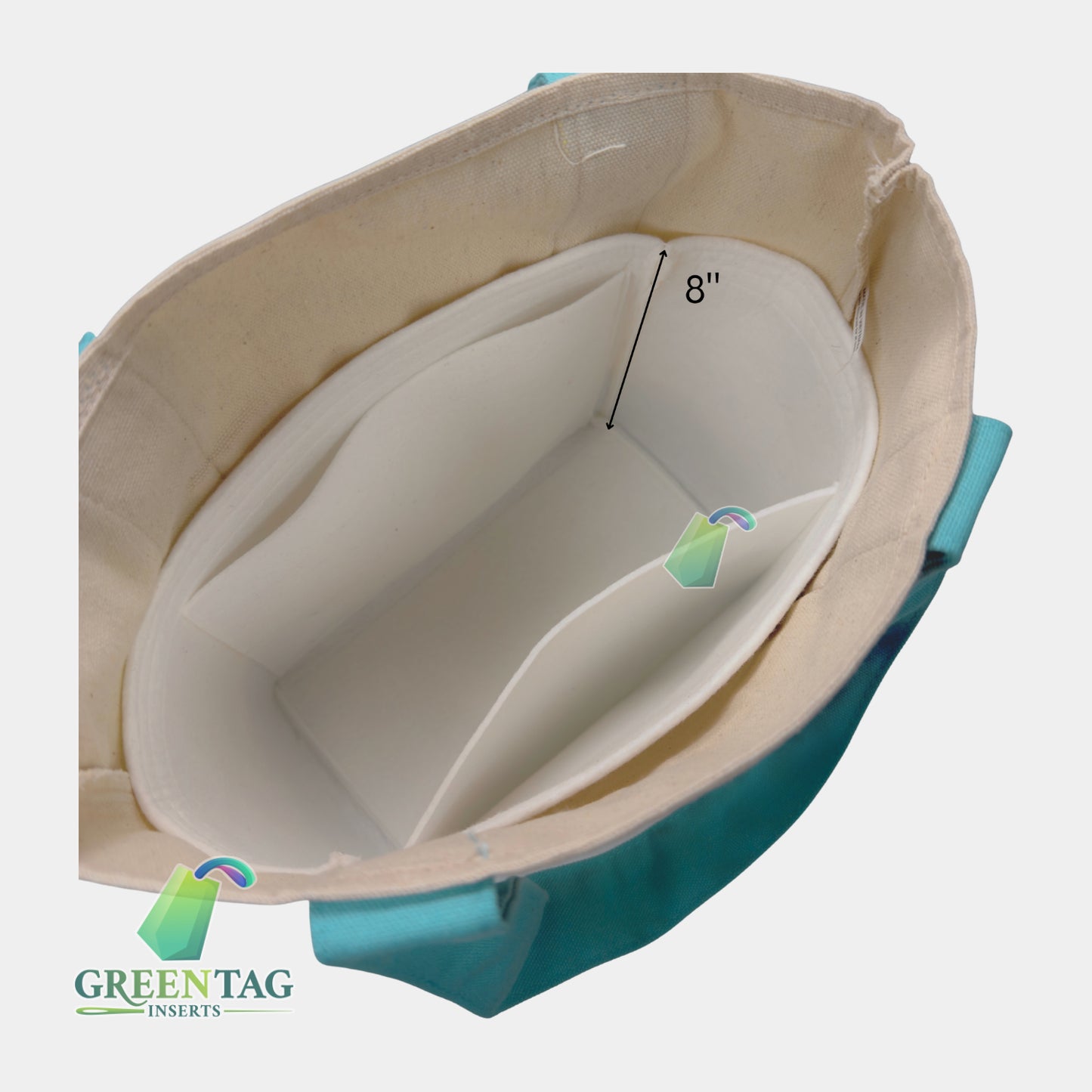 Luxe Edition Felt Insert Organizer for Trader J's Mini Canvas Tote