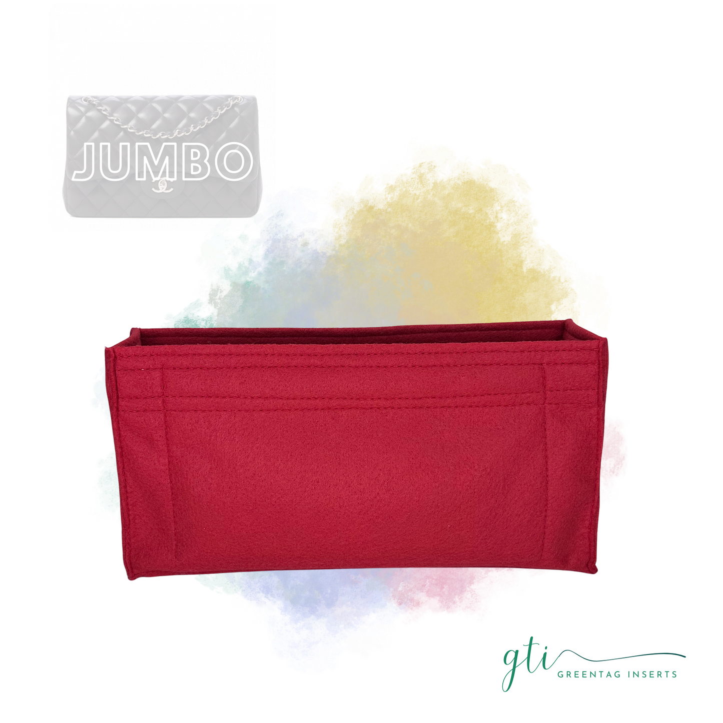 Felt Insert Organizer for Classic Jumbo Single Flap