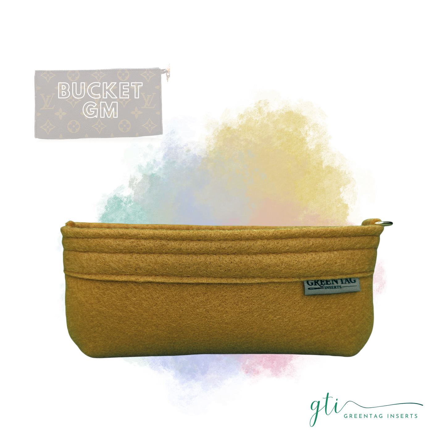 Felt Insert Organizer for Bucket GM Pouch