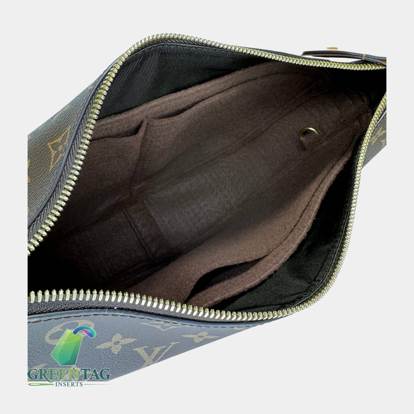  Purse Organizer for Lv Loop Hobo Bag Insert, Lv Loop Hobo GM  Bag Organizer, Handmade 2mm Premium Felt Snug Sturdy Gold Zipper (For Loop  Hobo GM, Slate Grey) : Handmade Products
