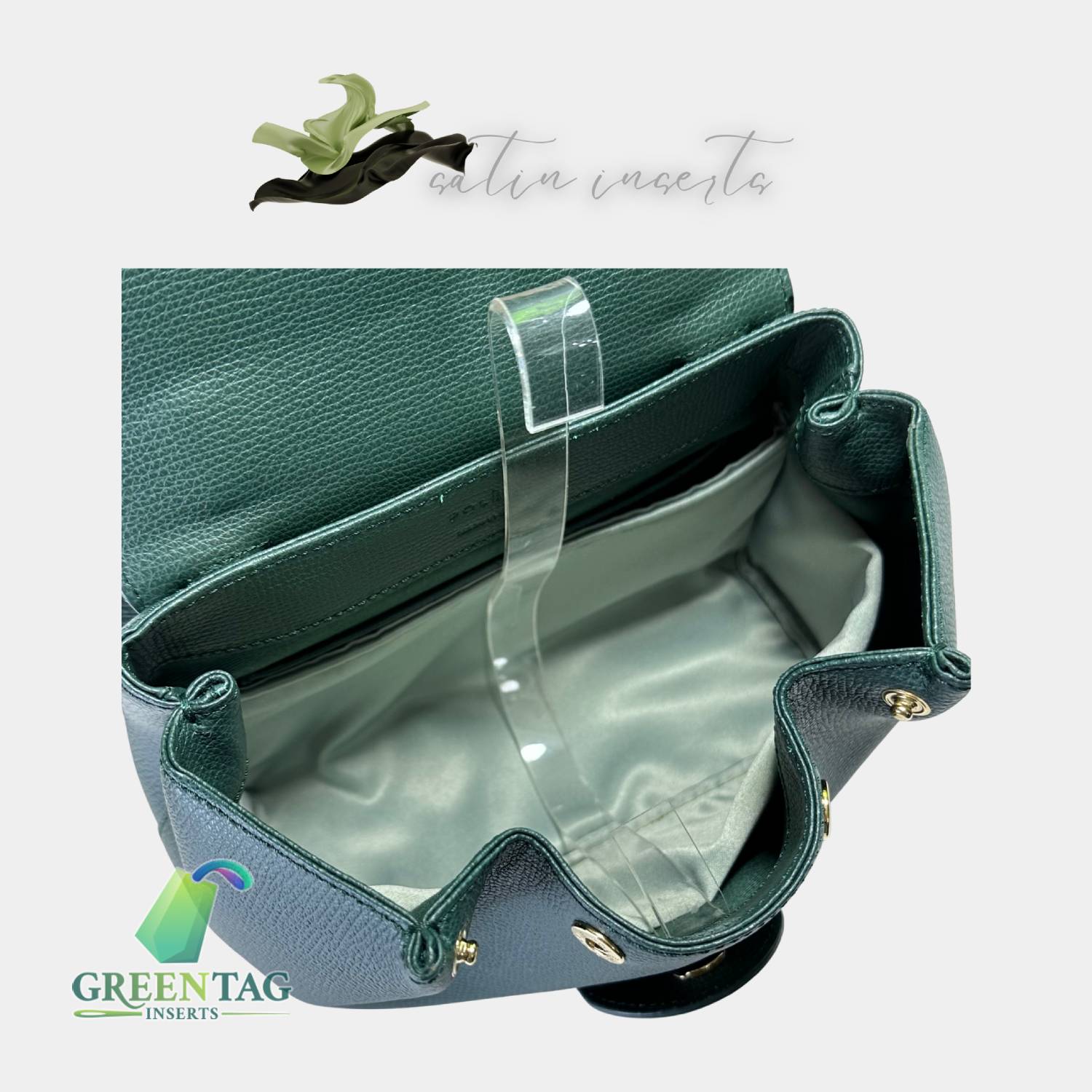 Polène Numero Uno Nano Leather Handle Bag w/ Tags - Green Handle